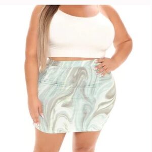 Sweet Swirl Mini Skirt - Fashionnova 3X